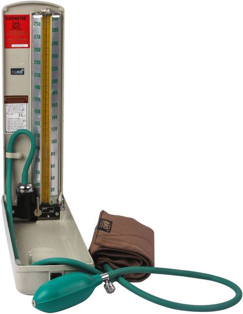ELKO EL-320 ELKOMETER Mercurial Mercurial Sphygmomanometer/ Mercury Blood Pressure Apparatus Bp Monitor