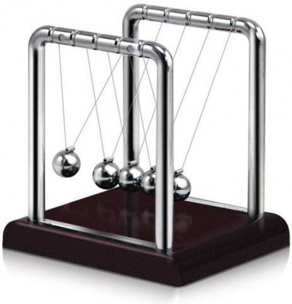 RVM Toys Newton's Cradle Steel Balance Ball Physics / Science Fun Small Size