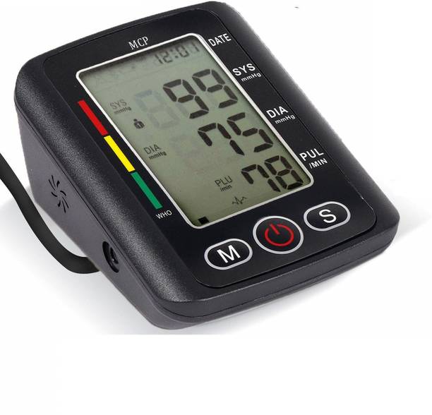 MCP BP Digital Blood Pressure Monitor with USB Charging Port and Pulse Indicator Bp Monitor