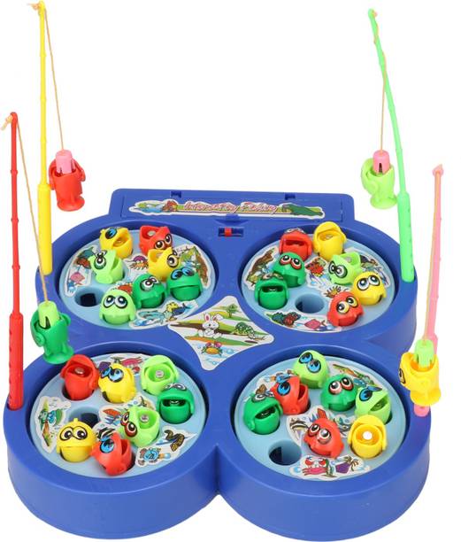 kdsn P17 collection Fishing Catching Game and msucial With Music Party & Fun Board Game