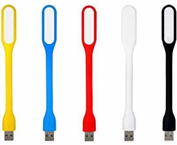 GADGETSMORE LED LIGHT Combo Pack of 5 Piece Flexible, Portable, Bendable USB LED Lights for Your Laptop Led Light