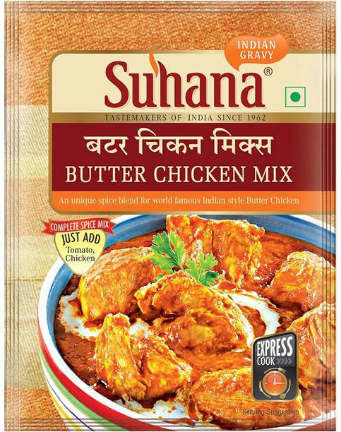 SUHANA Butter Chicken Spice Mix 50g Pack of 3