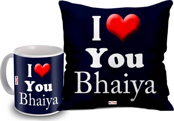ME&YOU Cushion, Mug Gift Set