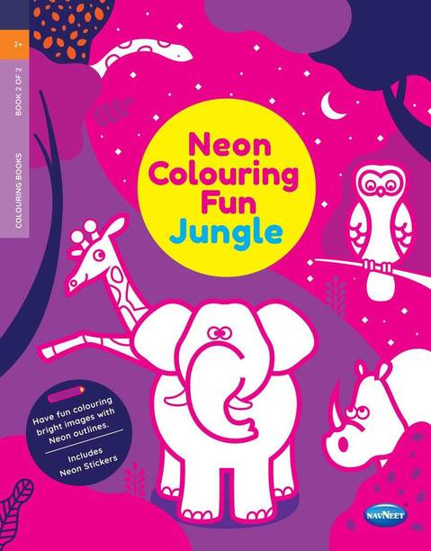 Navneet Neon Colouring Fun Jungle