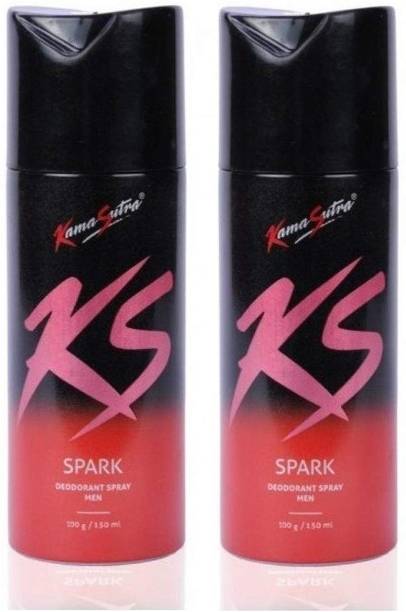 KS 2 Body Spray - For Men & Women (300 ml, Pack of 2) Body Spray  -  For Men & Women