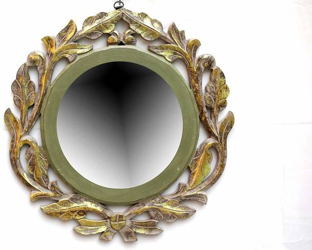 Amaze Shoppee amz-mirror light green Decorative Mirror