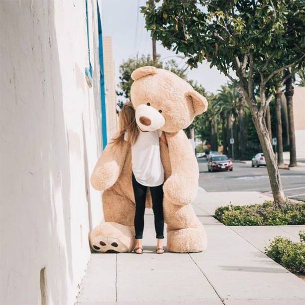 AANSHU TOYS 3 FEET TEDDY BEAR - 91cm (Cream) - 92 cm