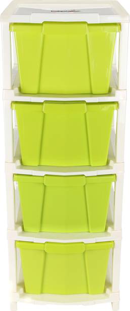 Joyful Plastic Free Standing Chest of Drawers