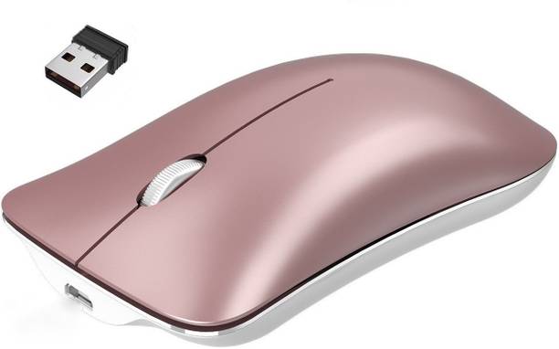 RETRACK Alloy Ultra-Thin Rechargeable Ergonomic 800/1200/1600DPI Wireless Ambidextrous Optical Mouse