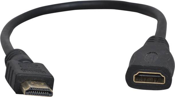 Crystonics  TV-out Cable HDMI Male to HDMI Female Extension Cable Connector