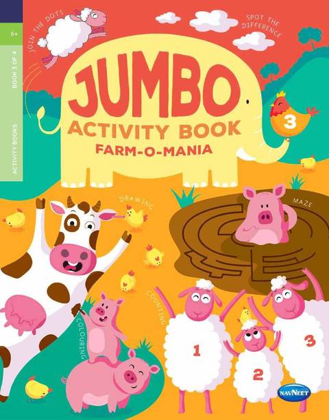 Navneet Jumbo Activity Book - 3