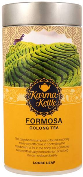 Karma Kettle Formosa- Premium Loose Leaf Oolong Tea Rose Oolong Tea Tin