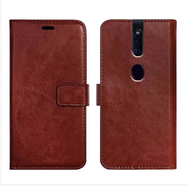 Trap Wallet Case Cover for Oppo F11 Pro