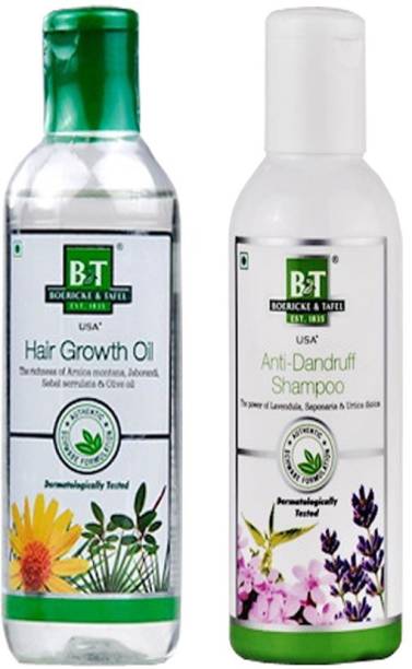 B&T HAIR GROWTH COMBO(HAIR GROWTH OIL+ANTI DANDRUFF SHAMPOO)