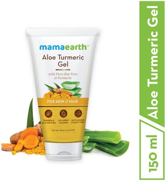 Mamaearth Aloe Vera Gel From 100% Pure Aloe Vera Plant For Face, Skin & Hair