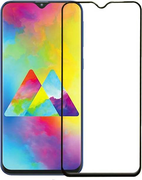EASYBIZZ Edge To Edge Tempered Glass for Samsung Galaxy M20, Samsung Galaxy A10