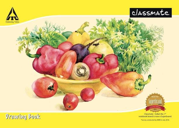 Classmate Drawing Book A4 Notebook Unruled 36 Pages