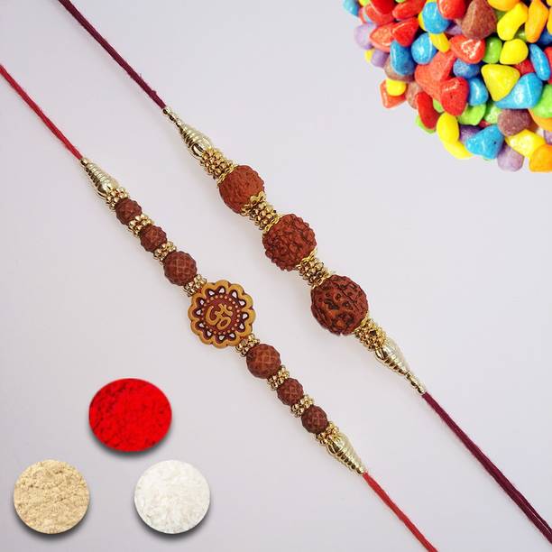 Wagwan Rudraksh RKHS20012 NA Rakhi  Set