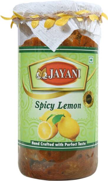 JAYANI HOMEMADE SPICY LEMON Lemon Pickle