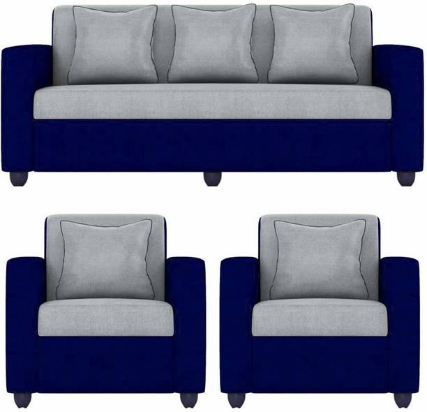 gnanitha Fabric 3 + 1 + 1 Sofa Set