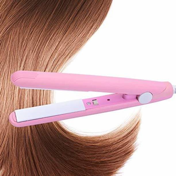 Zeom ®Portable Mini Ceramic Electronic Hair Straightener 220V Flats Iron (Multicolour) - Set of 1 Hair Straightener