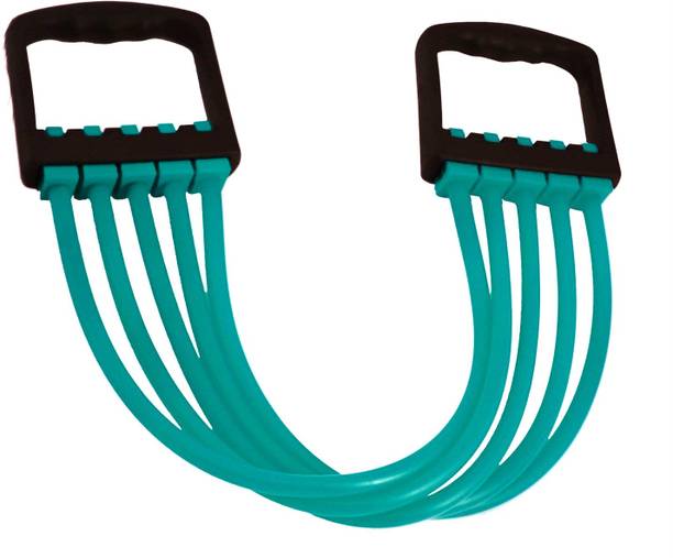 Fitness Kart 5 in 1 Detachable Ropes for Chest Developing and Expanding Resistance Tube