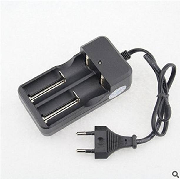 Schrodinger 70047 3.7V Dual Battery Charger Li-ion EU/Indian 18650/16340/26650  Camera Battery Charger