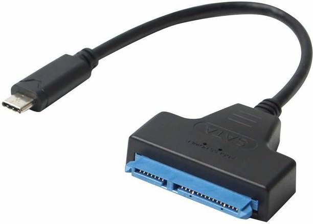 LipiWorld USB Type C Cable 0.5 m Type C to SATA USB 3.1 Converter Adapter Cable for 2.5" Hard Disk Drive HDD SSD