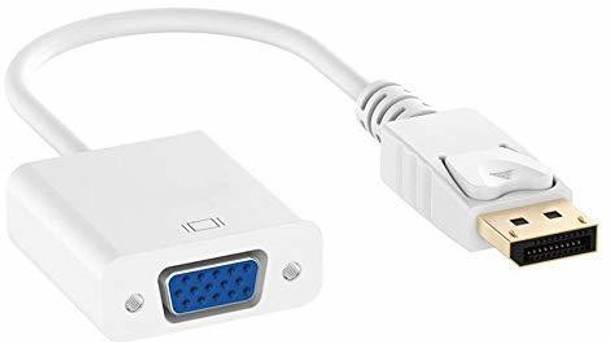 SGMSC  TV-out Cable Display Port DP Male to VGA Female Video Converter Adapter Cable for PC Laptop
