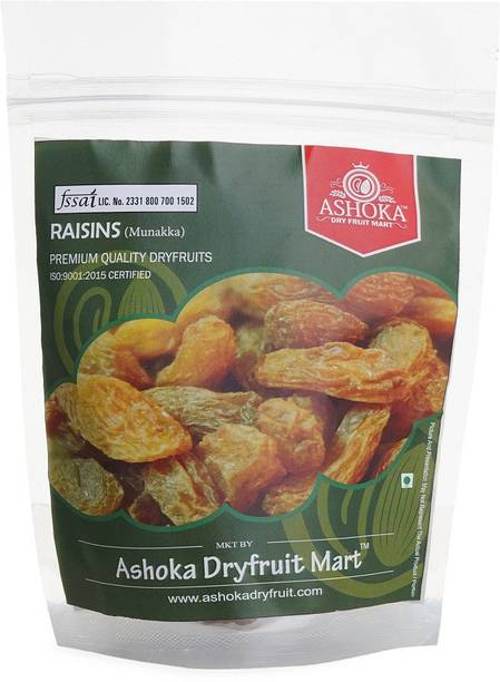 ASHOKA Dry Fruits Natural Munakka Dry Fruit, 500Gm Raisins