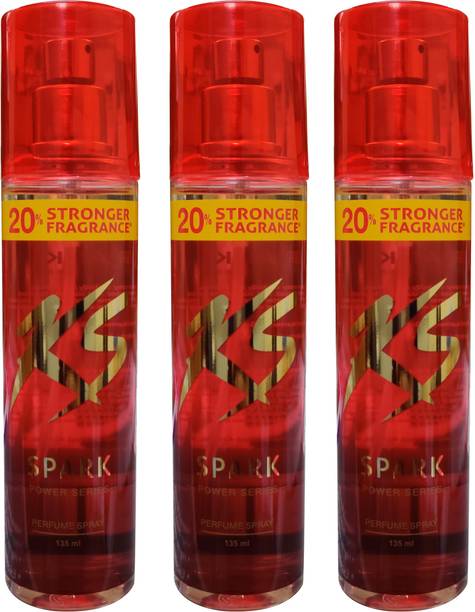 कामसूत्र SPARK (PACK OF 3) Perfume  -  405 ml
