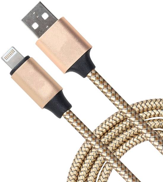 MMAK Lightning Cable 2 A 1 m Braided 3.3 Feet Lightening to USB Data Cable ,