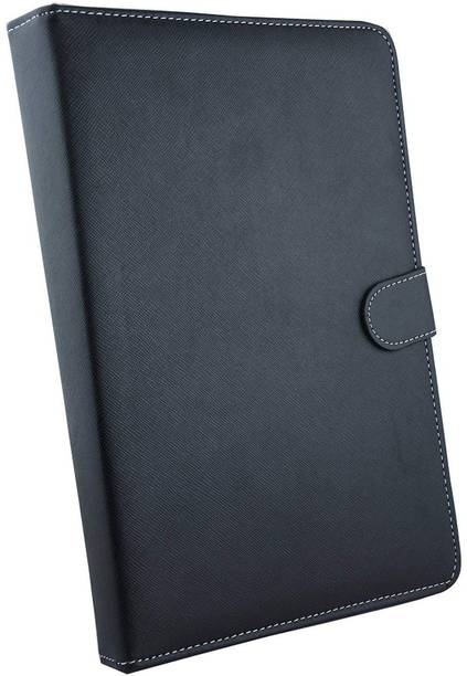 Saco STK10 Wired USB Tablet Keyboard Compatible with Desktop, Laptop, Tablet, iPad, Mac stand support,Tablet Leather Case with Keyboard(Micro USB) - 10" Universal