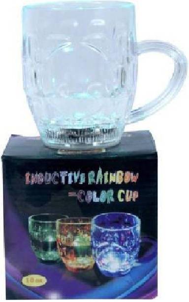 komet color changing led light glass mug Glass Glass Beer Mug