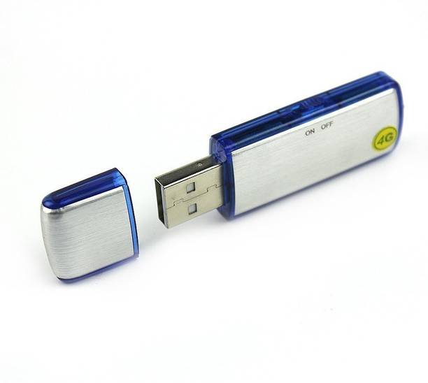 Bzrqx Pendrive Voice Recorder Audio Device dictaphone in Built Microphone mic 4GB 4 GB Voice Recorder