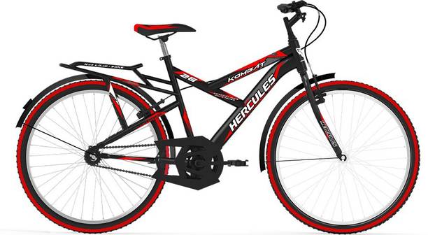 HERCULES KOMBAT26RED/BLACK 26 T (inch) Road Cycle