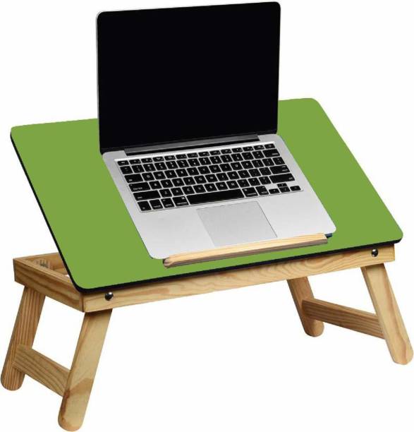 GTE Home Office, Adjustable Height Wood Portable Laptop Table