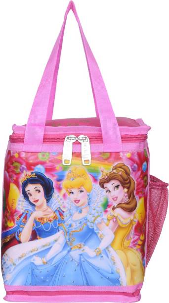 Naaz Waterproof Girls 3D Printed Office Lunch/Tiffin Bag (Pink) Waterproof Lunch Bag