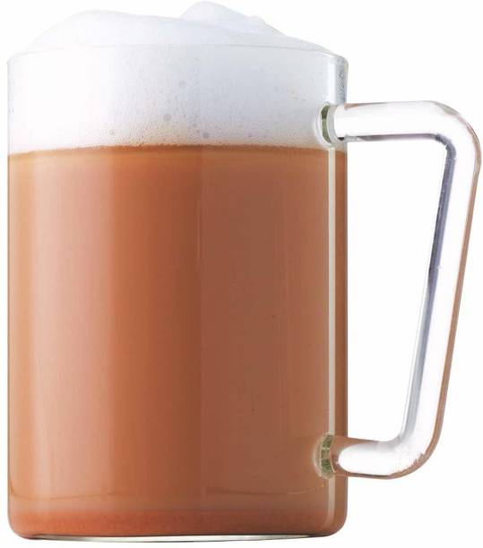 BOROSIL CLASSIC GRANDE SET OF 6 Glass Beer Mug