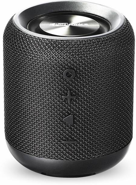 Portronics SoundDrum Portable with Powerful Bass, Built in Mic & FM 10 W Bluetooth Speaker