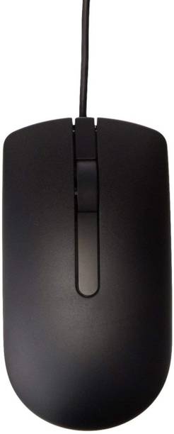 DELL MS116 1000DPI USB Wired Optical Mouse Wired Ambidextrous Optical Mouse