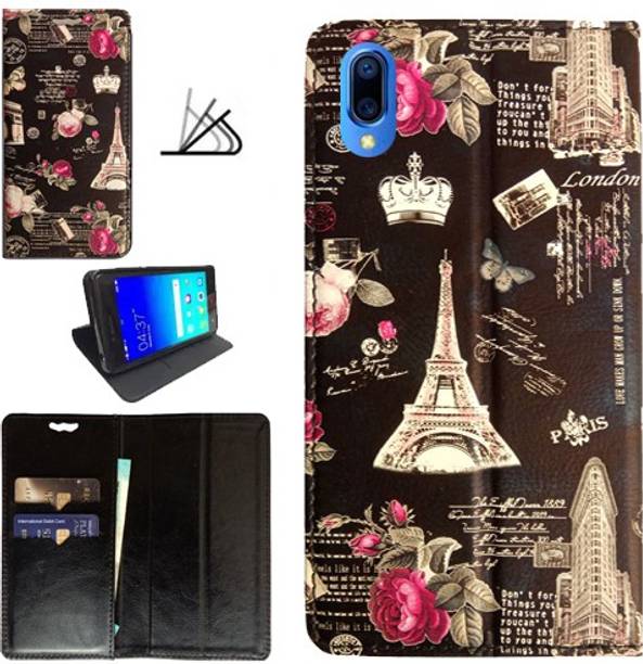 MAXSHOPY Flip Cover for Vivo Y91i