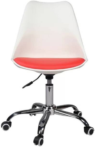 Finch Fox Height Adjustable Stylish Modern Rotary Office Chair for Salon/Spa/Bar Stool Chair Leatherette Office Executive Chair