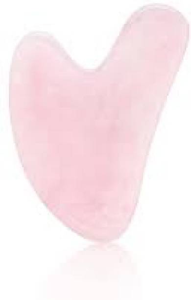 jaderoller Rose Quartz Gua Sha Stone Massager