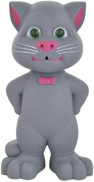 JohnMacc Intelligent Big Size Touch Talking Tom Cat Touch Record Stories, Songs For Children