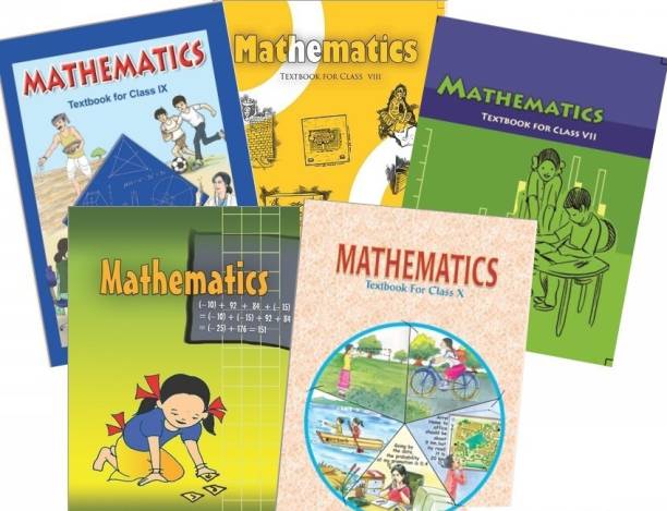 NCERT Mathematics Books Set Class 6 To 10 (English Medium - Binded Books)