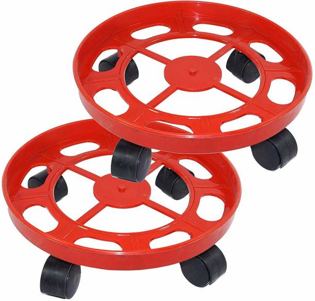 JIALTO 2 Pcs LPG Cylinder Trolley with Wheels Gas Bottle Trolley LPG Cylinder Stand Gas Cylinder Trolley