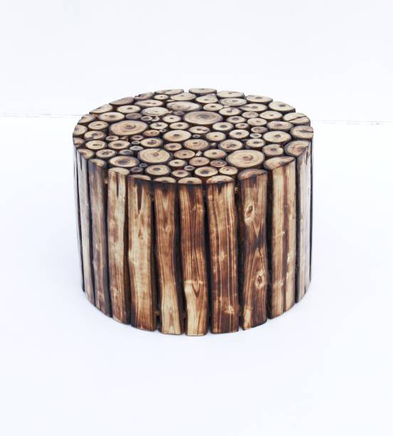 Raza Handicraft Solid Wooden Stool & Side Table Solid Wood Side Table