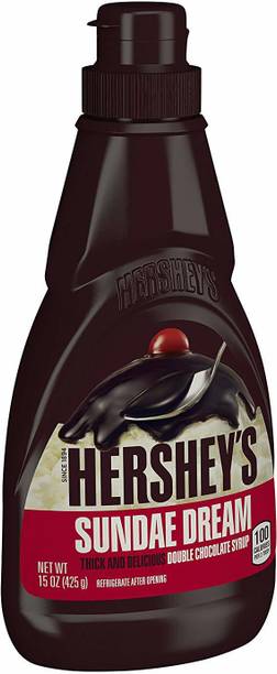 HERSHEY'S Sundae Dream Thick & Delicious Double Chocolate Syrup Chocolate, Sugar Free
