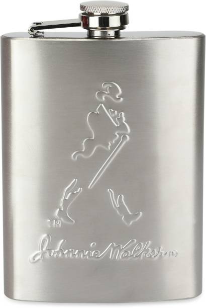 JOHNNIE WALKER High Quality Imported Stainless Steel Hip Flask